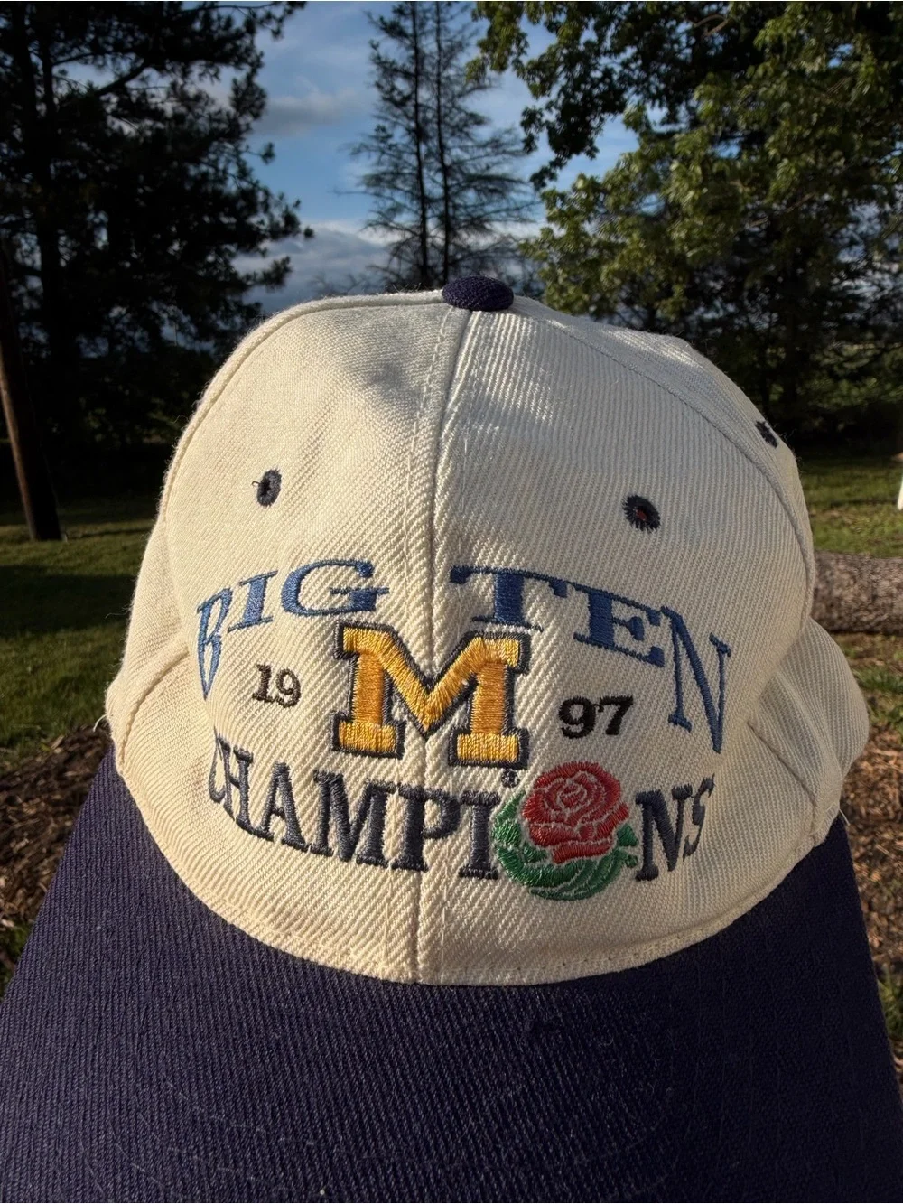 VTG Michigan Big Ten Champions 1997 Hat - See Flaws
